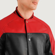 Terrance Black Varsity Jacket – alternate product view 3