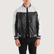 Terrance Black Varsity Jacket – alternate product view 1