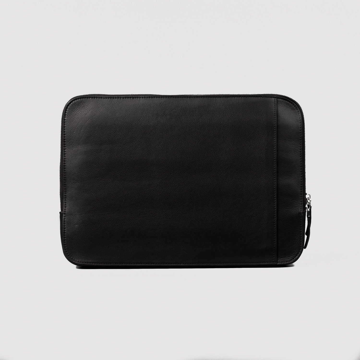 The Baxter Black Leather Laptop Sleeve - image 1