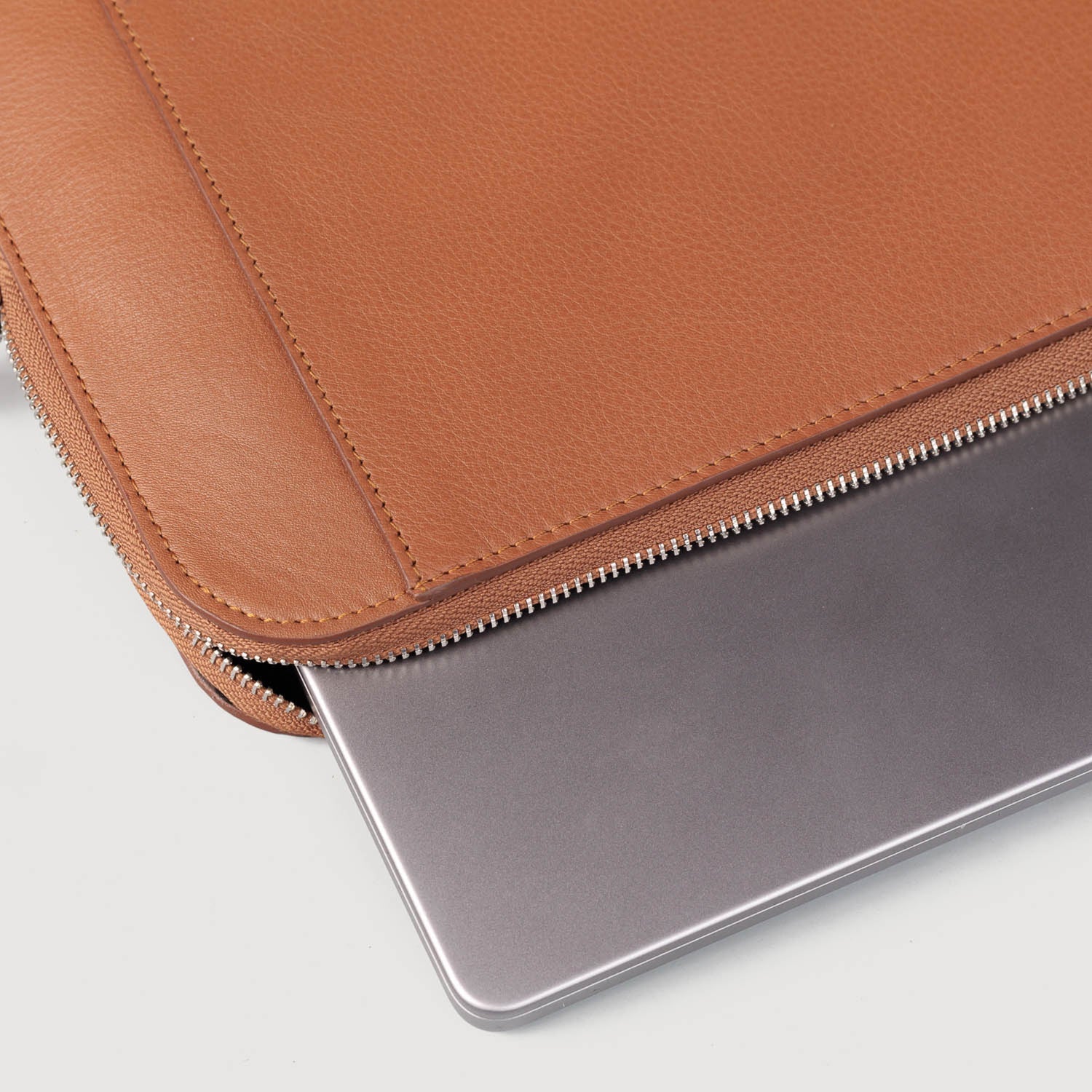 The Baxter Brown Leather Laptop Sleeve - image 4