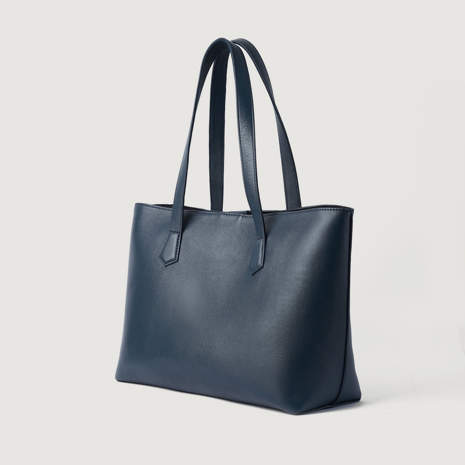 The Bianca Blue Leather Tote Bag - image 3