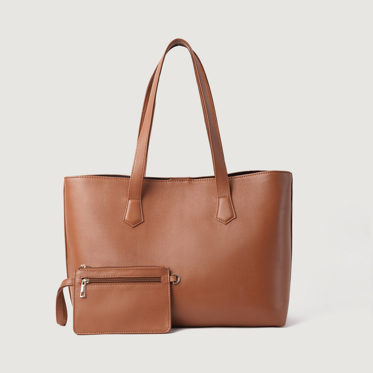 The Bianca Leather Tote Bag – alternate product view 1