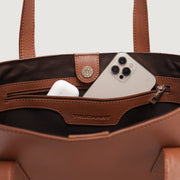 The Bianca Leather Tote Bag – alternate product view 7