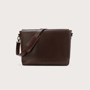 The Carismatico Vintage Brown Leather Messenger Bag - image 1