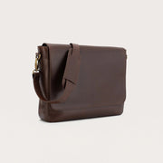 The Carismatico Vintage Brown Leather Messenger Bag - image 9