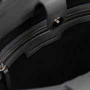 The Poet Grey Leather Tote Bag - image 7