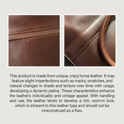 The Poet Vintage Brown Leather Tote Bag - image 10