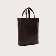 The Poet Vintage Brown Leather Tote Bag - image 3