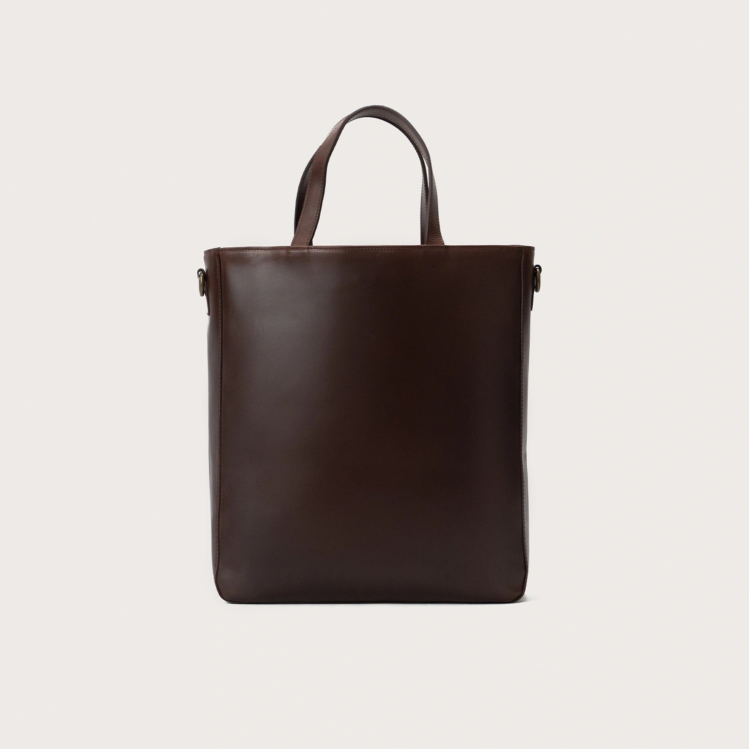 The Poet Vintage Brown Leather Tote Bag - image 6