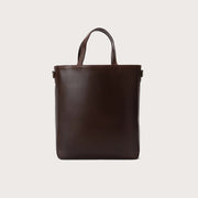 The Poet Vintage Brown Leather Tote Bag - image 6