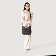 The Stefani Leather Hobo Bag – alternate product view 9