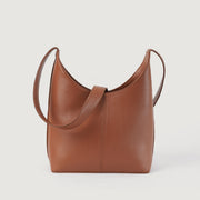 The Stefani Brown Leather Hobo Bag - image 1