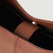 The Stefani Brown Leather Hobo Bag - image 8