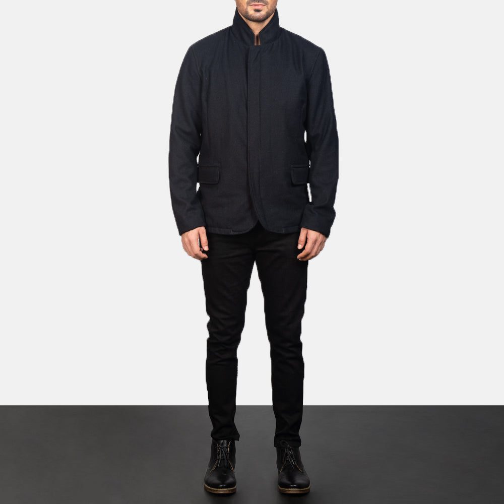 Thomas Black Wool Jacket - image 3