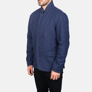 Thomas Blue Wool Jacket - image 2