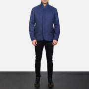Thomas Blue Wool Jacket - image 3