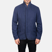 Thomas Blue Wool Jacket - image 4
