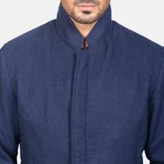 Thomas Blue Wool Jacket - image 6