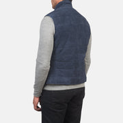 Tony Blue Suede Vest - image 5