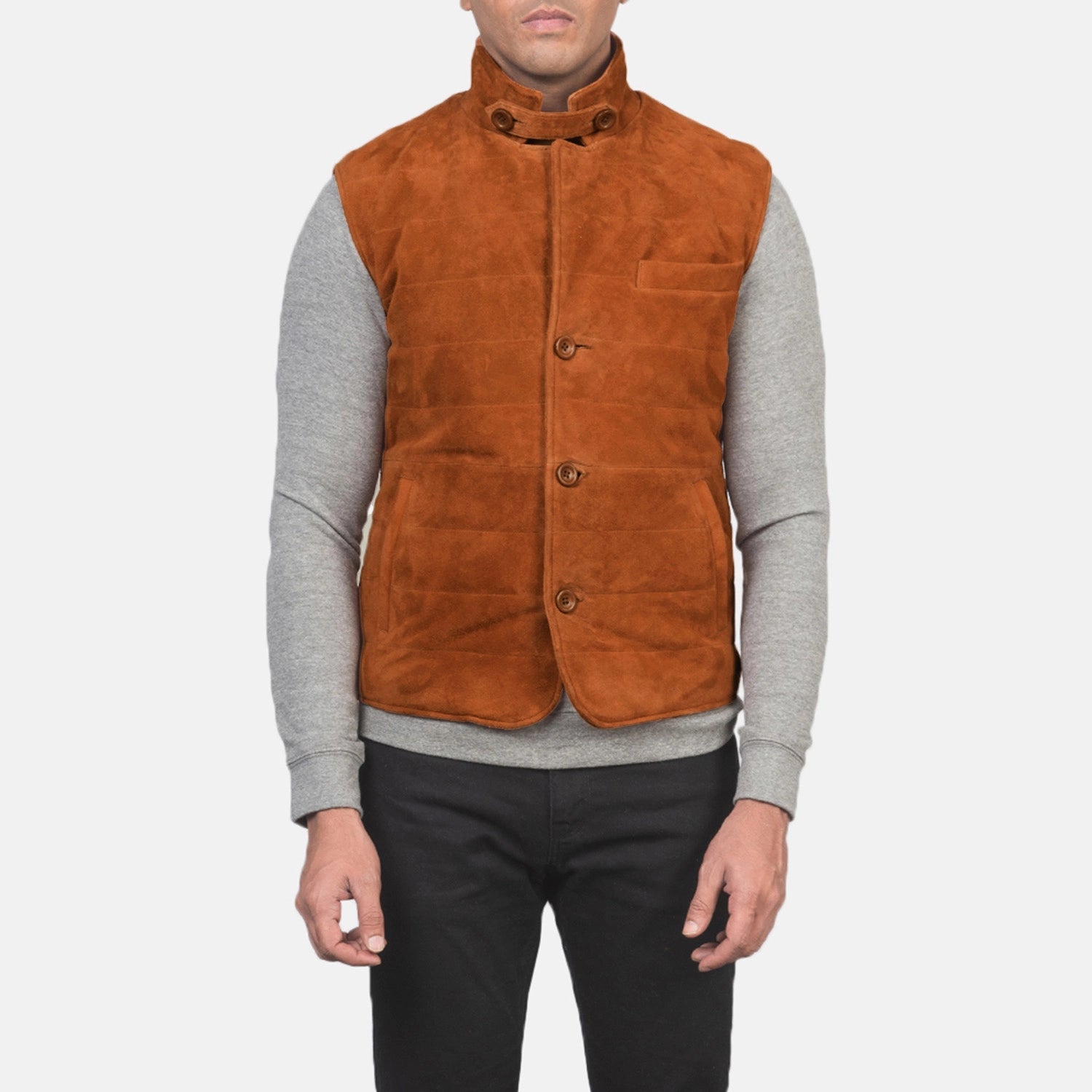 Tony Brown Suede Vest - image 4