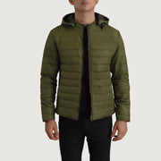 Tyler Green Hooded Puffer Jacket - image 1