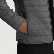 Tyler Grey Hooded Puffer Jacket - image 6