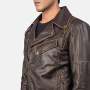 Vincent Black Biker Jacket – alternate product view 6