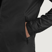 Wesley Black Hooded Windbreaker Jacket - image 6