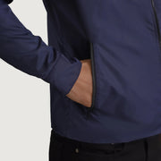 Wesley Blue Hooded Windbreaker Jacket - image 6