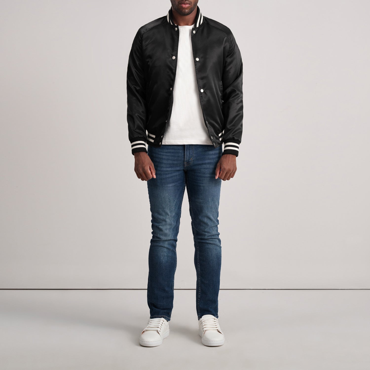 Xander Black Varsity Jacket - image 4