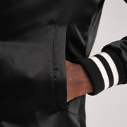 Xander Black Varsity Jacket - image 6