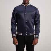 Xander Blue Varsity Jacket - image 1