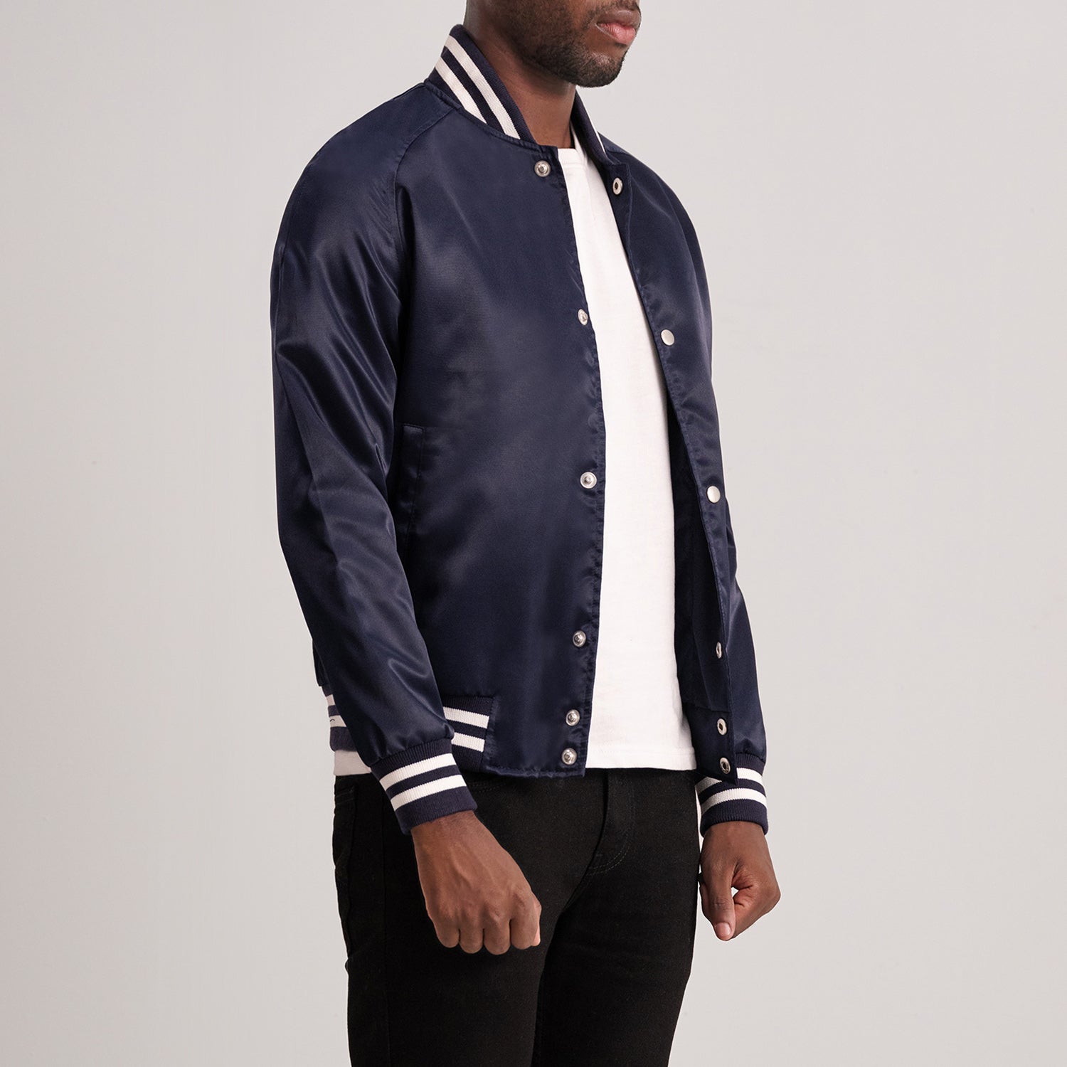 Xander Blue Varsity Jacket - image 2