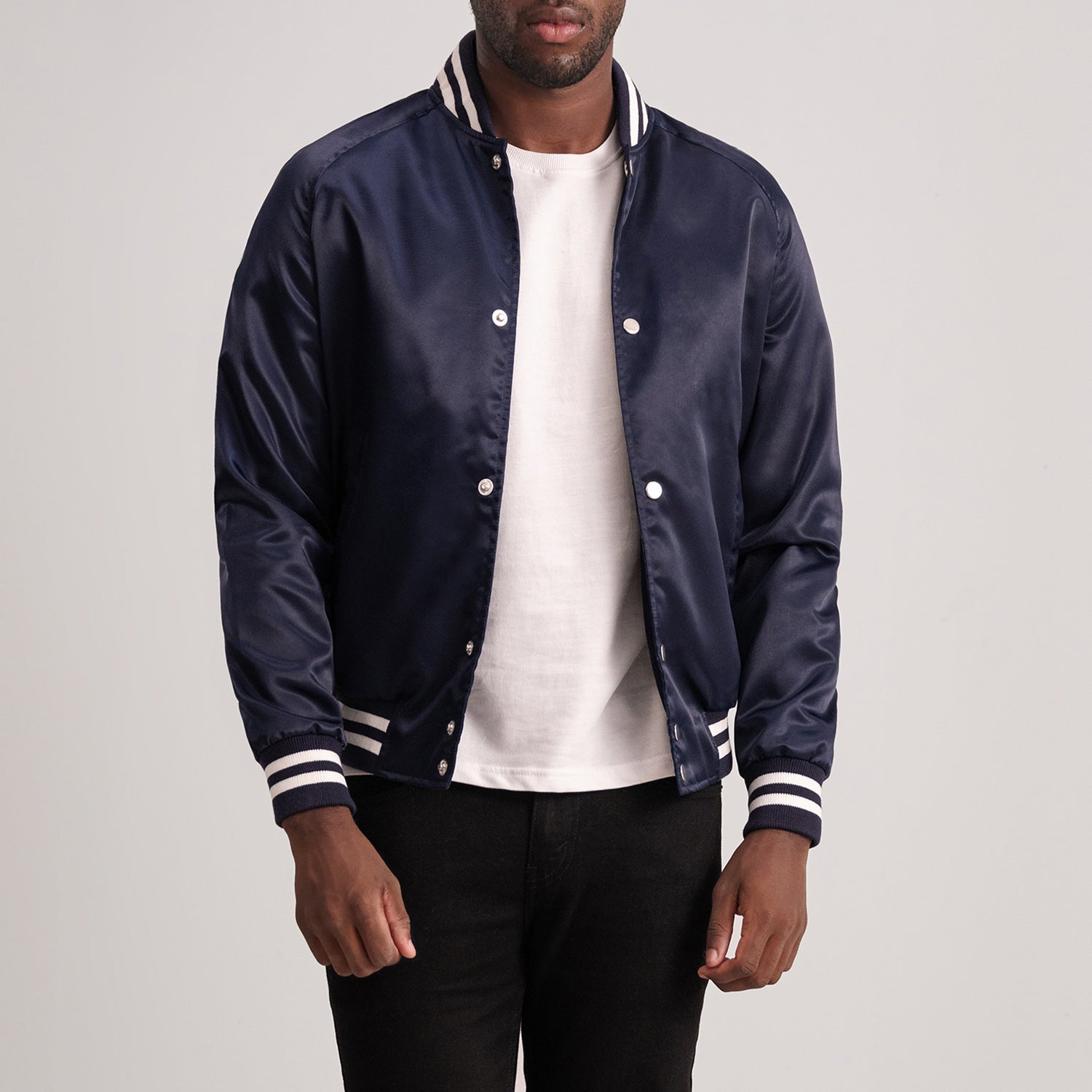 Xander Blue Varsity Jacket - image 3