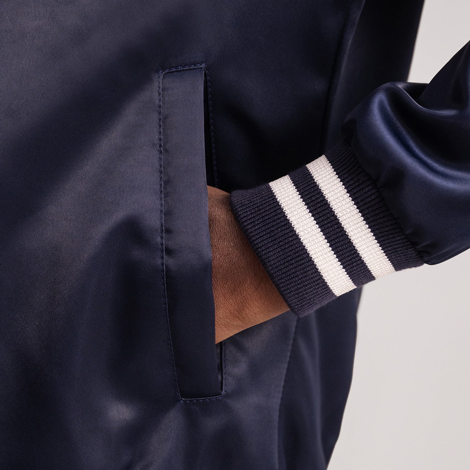 Xander Blue Varsity Jacket - image 6
