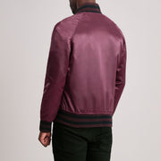 Xander Maroon Varsity Jacket - image 5