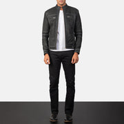 Youngster Leather Biker Jacket – alternate product view 4