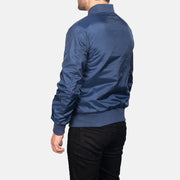 Zack Blue Bomber Jacket - image 5