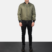 Zack Green Bomber Jacket - image 3
