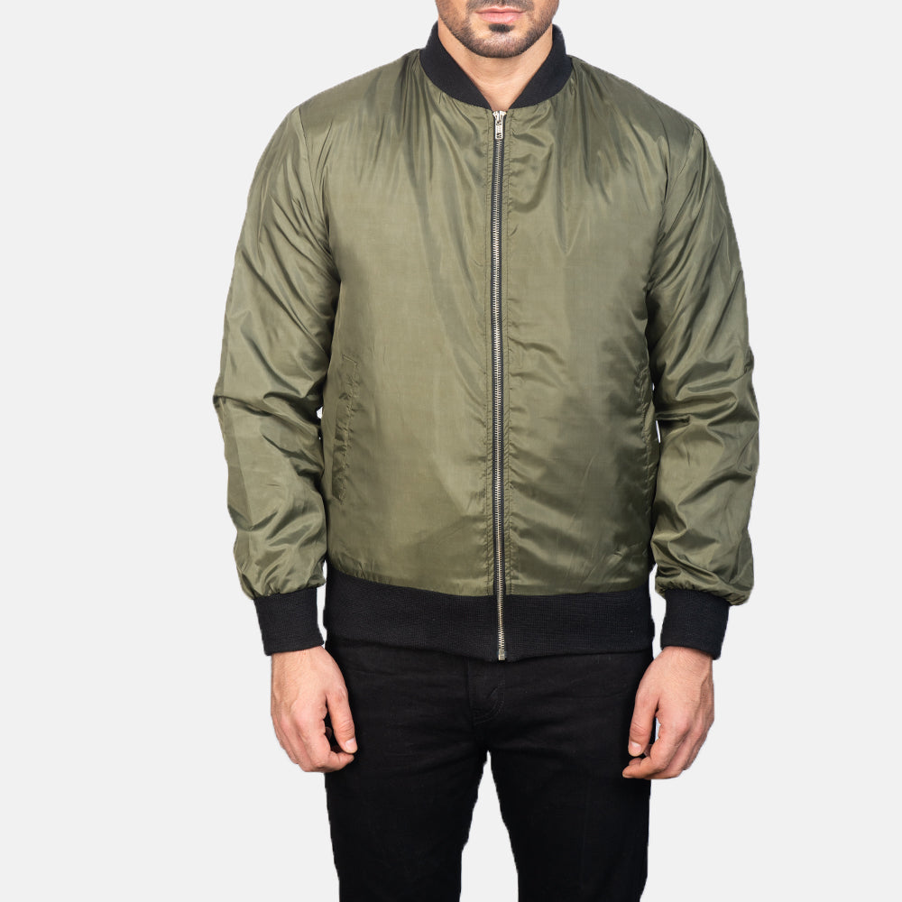 Zack Green Bomber Jacket - image 4