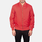 Zack Red Bomber Jacket - image 4